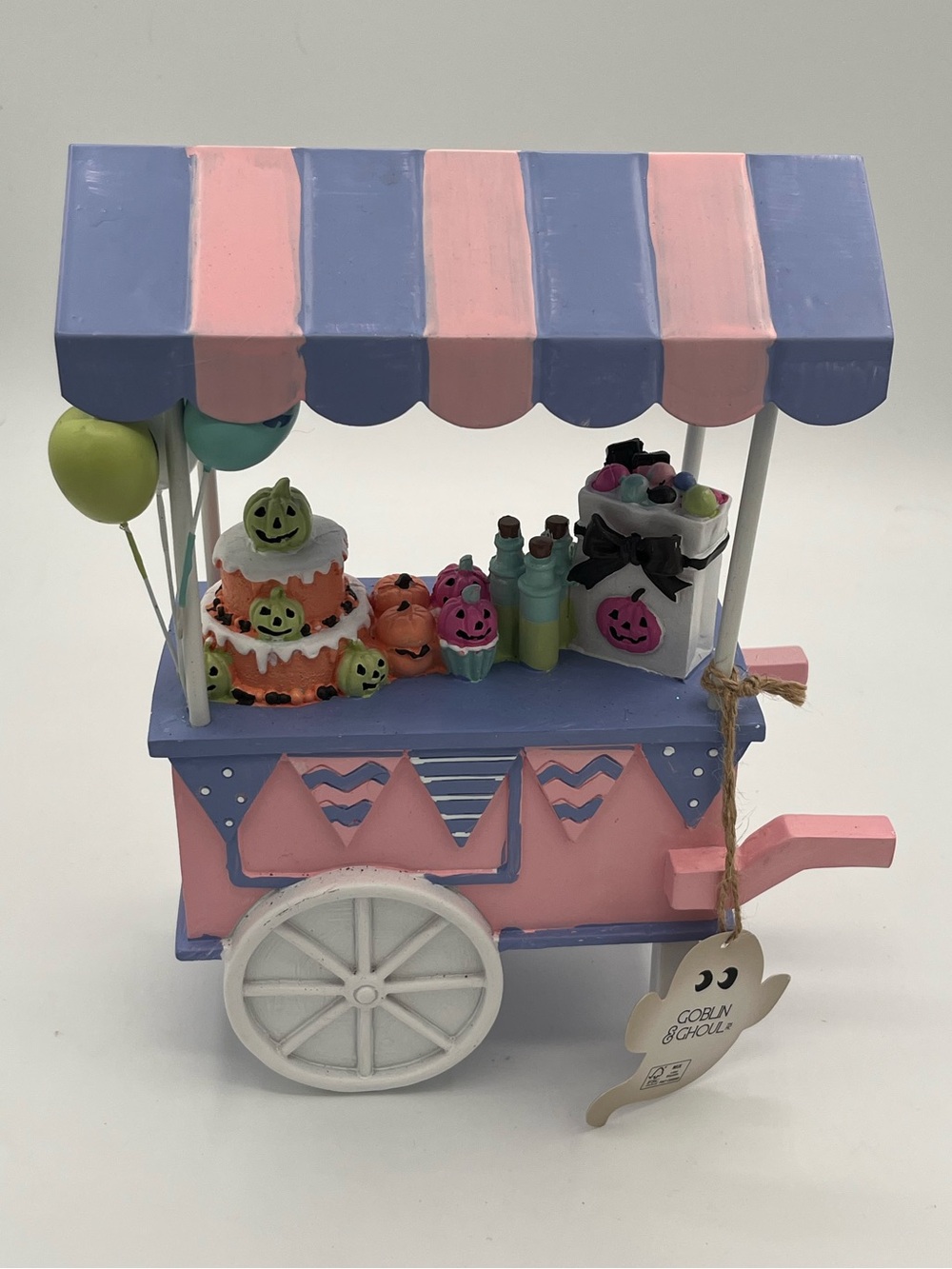 Goblin and Ghoul Summerween Pink Halloween Seasonal Pastel Dessert Stand